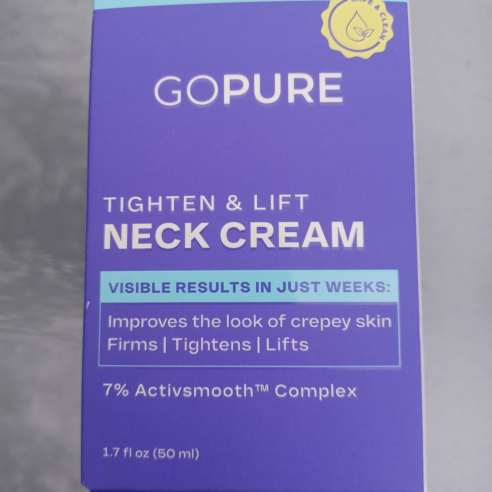 GOPURE Tighten & Lift Neck Cream - Purple